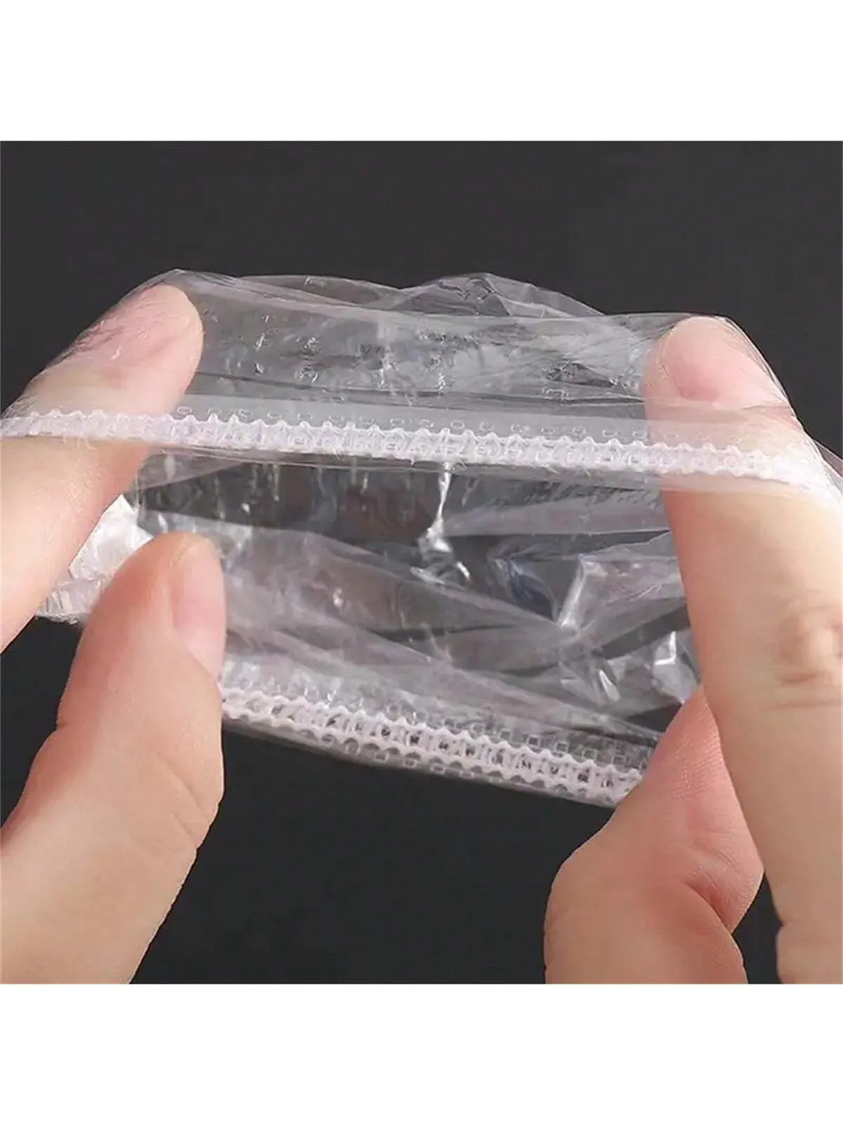 100pcs/Set Waterproof Ear Covers Shower Ear Covers Clear Disposable Ear Protectors For Bathing, Hair Dying, Salon