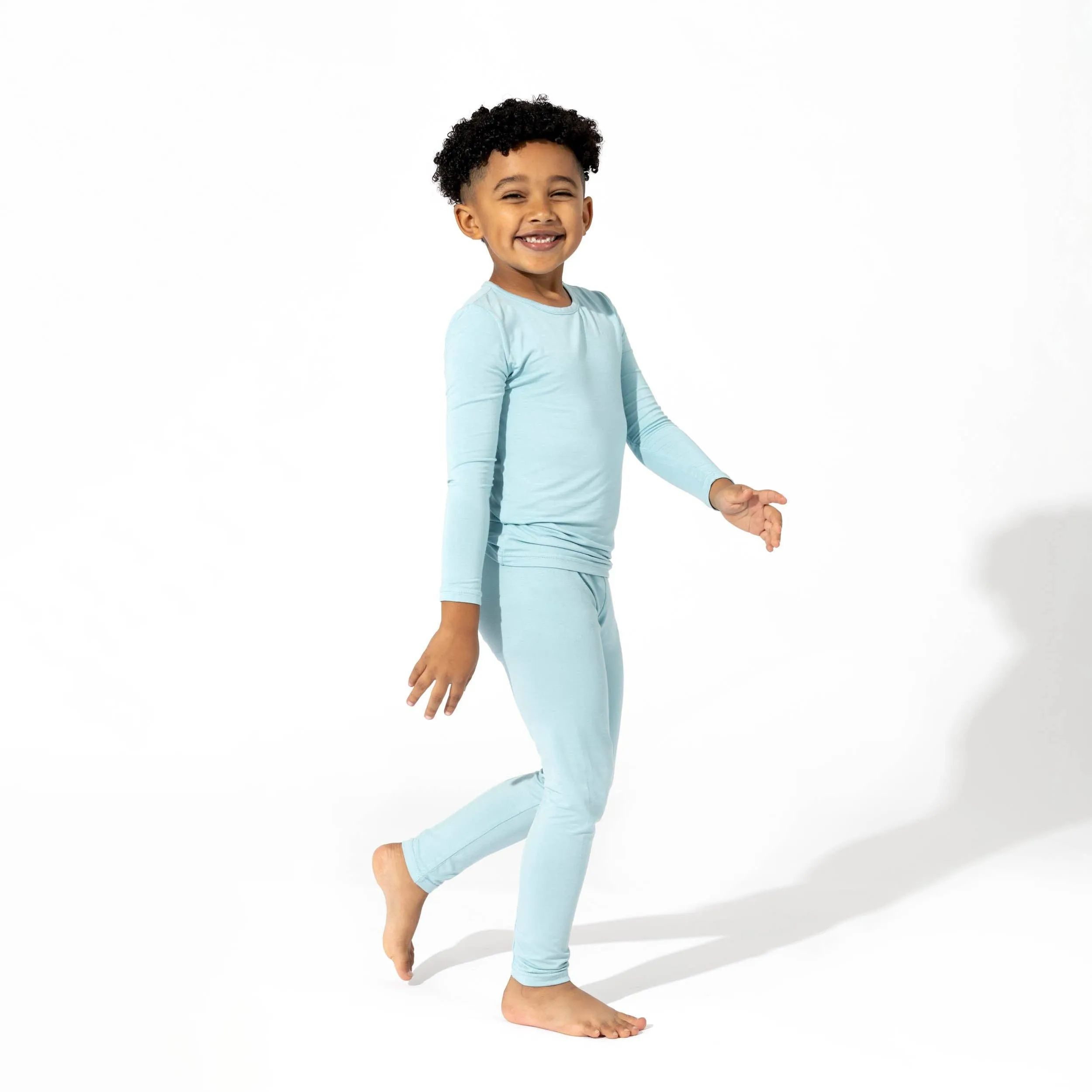 Adventure Blue Kids Bamboo Pajamas