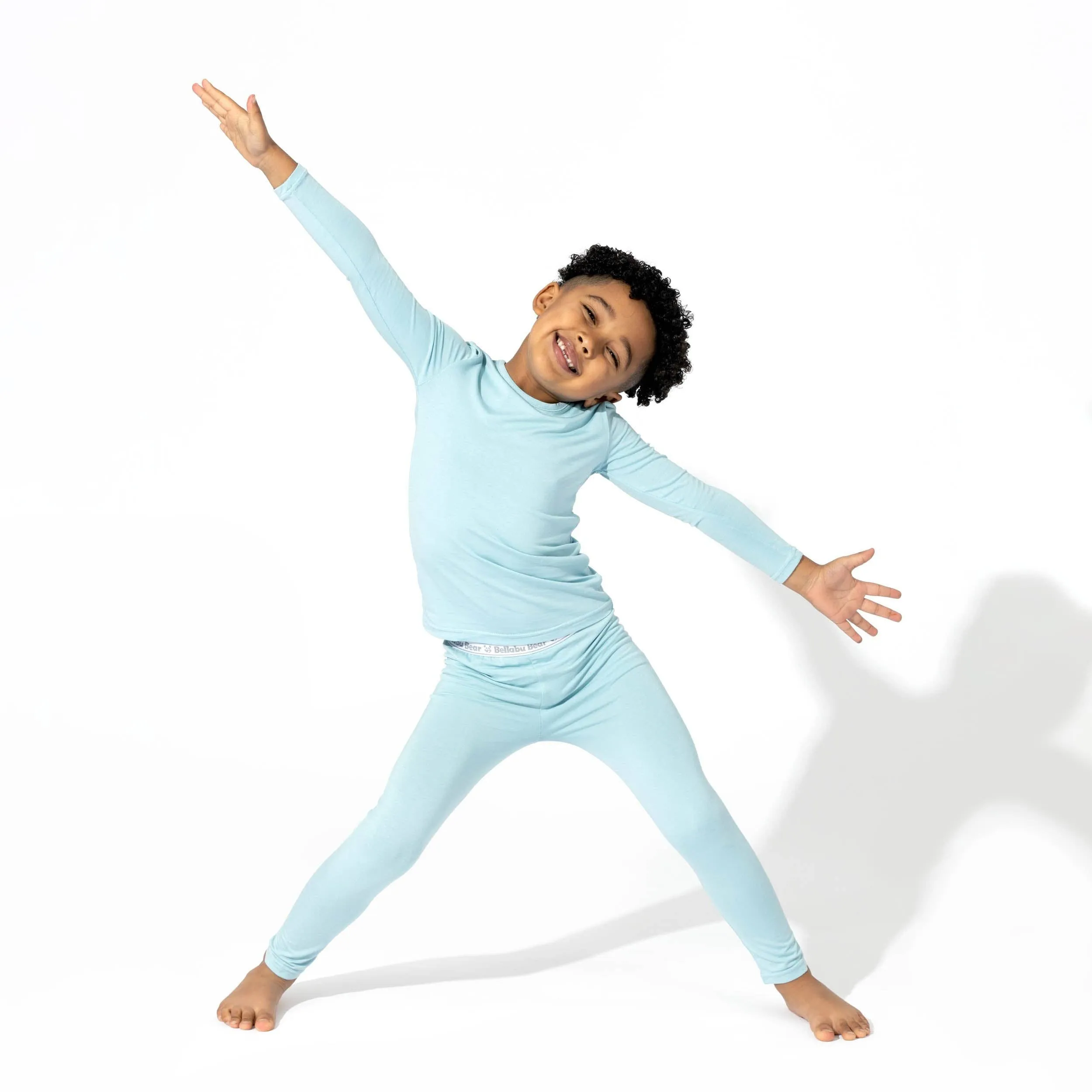 Adventure Blue Kids Bamboo Pajamas