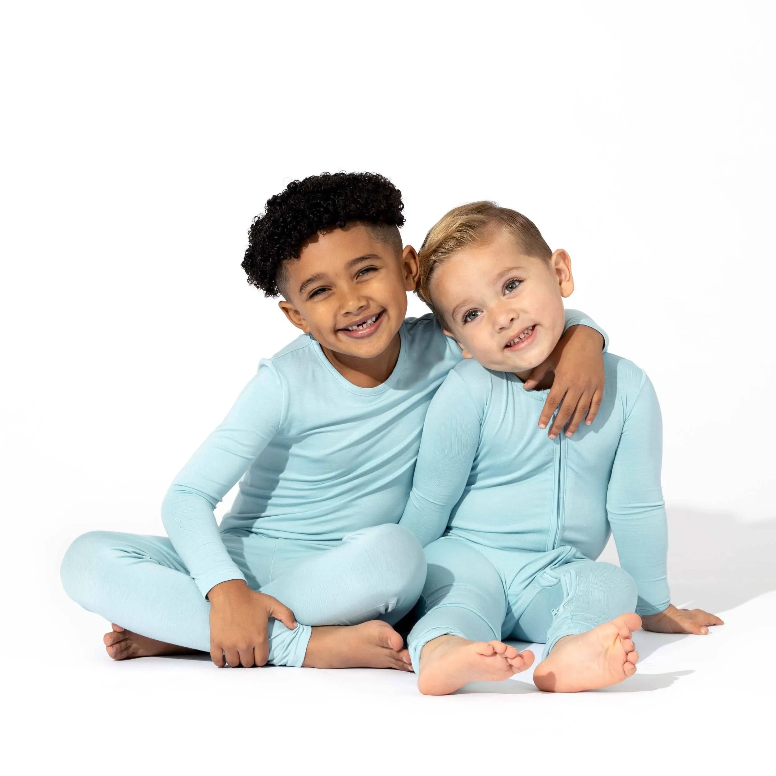 Adventure Blue Kids Bamboo Pajamas