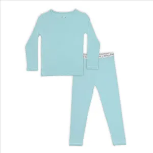Adventure Blue Kids Bamboo Pajamas