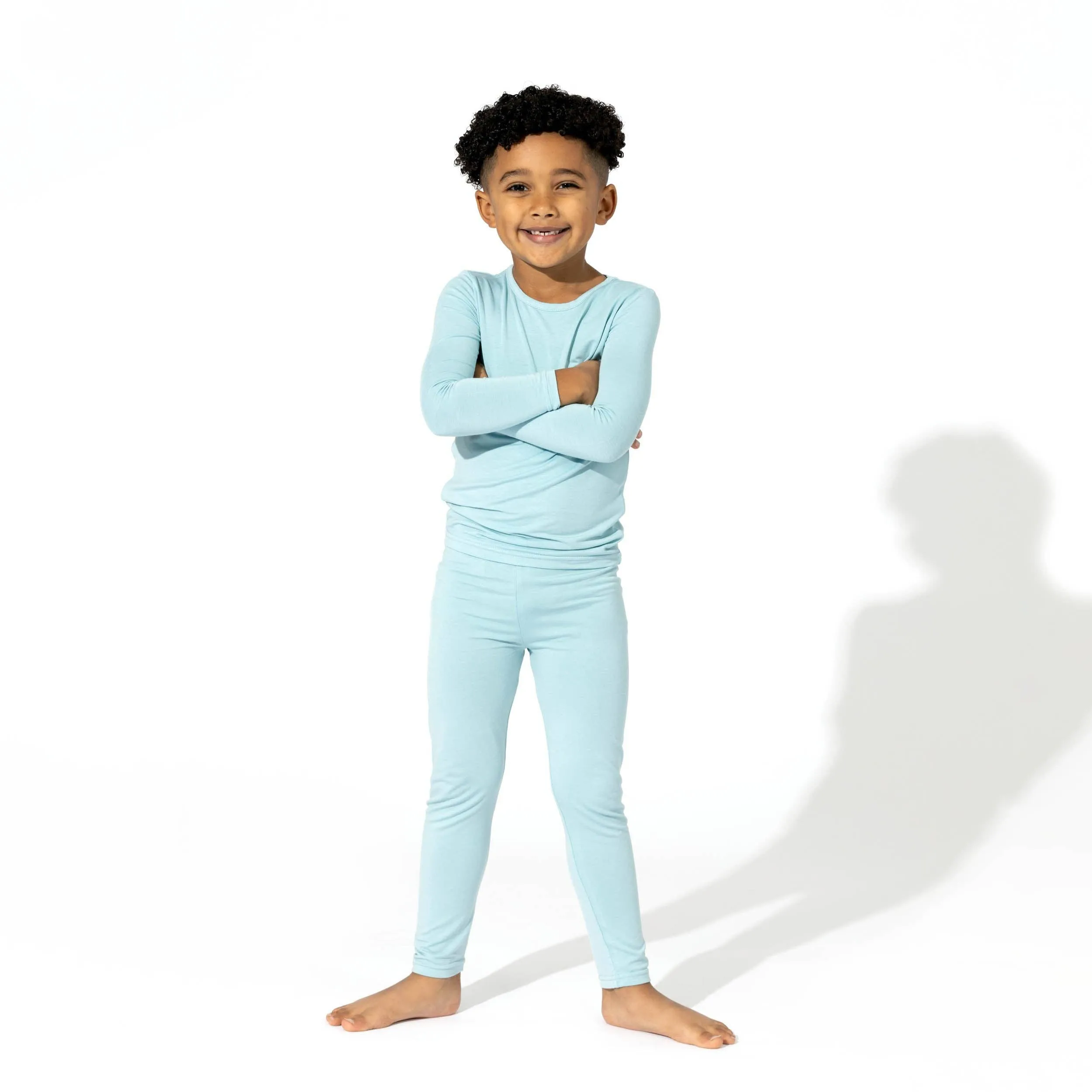 Adventure Blue Kids Bamboo Pajamas