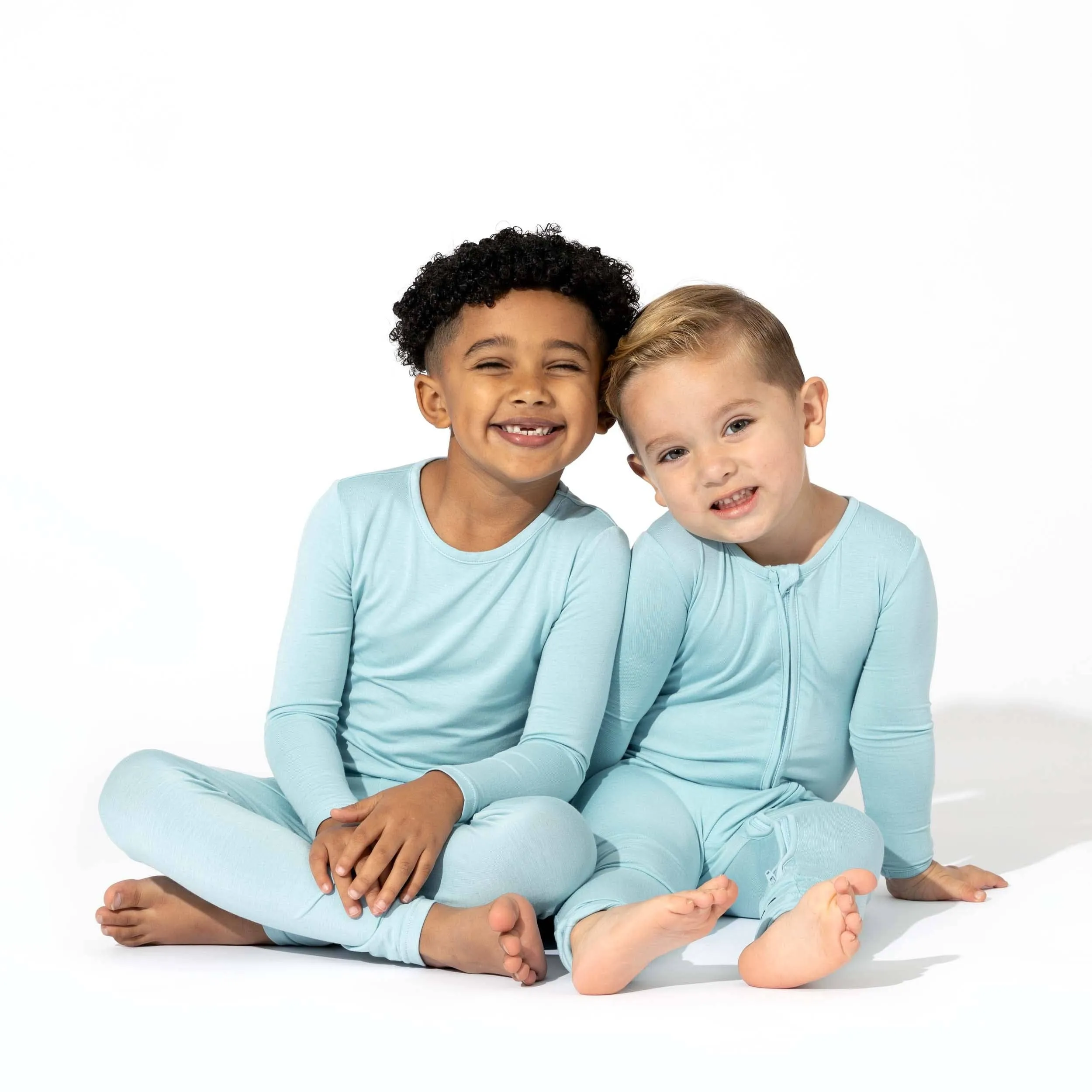 Adventure Blue Kids Bamboo Pajamas