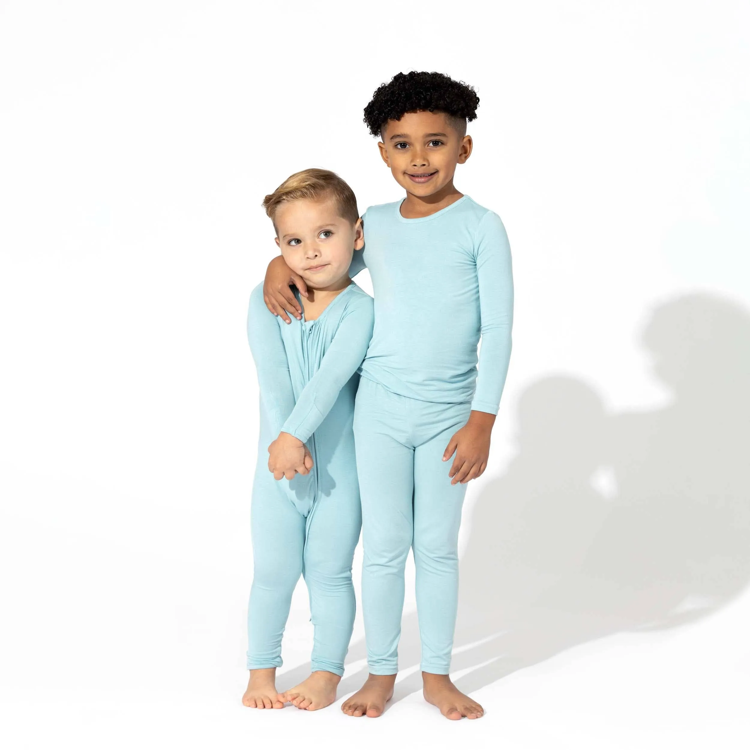 Adventure Blue Kids Bamboo Pajamas