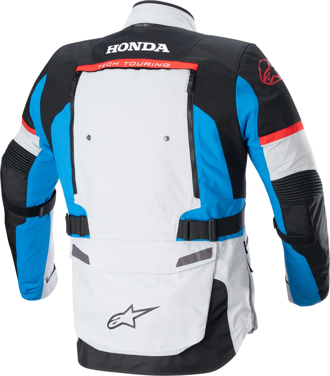 ALPINESTARS Honda Bogot Pro Drystar Jacket - Gray/Black/Red/Blue - 4XL 3206723-9173-4X