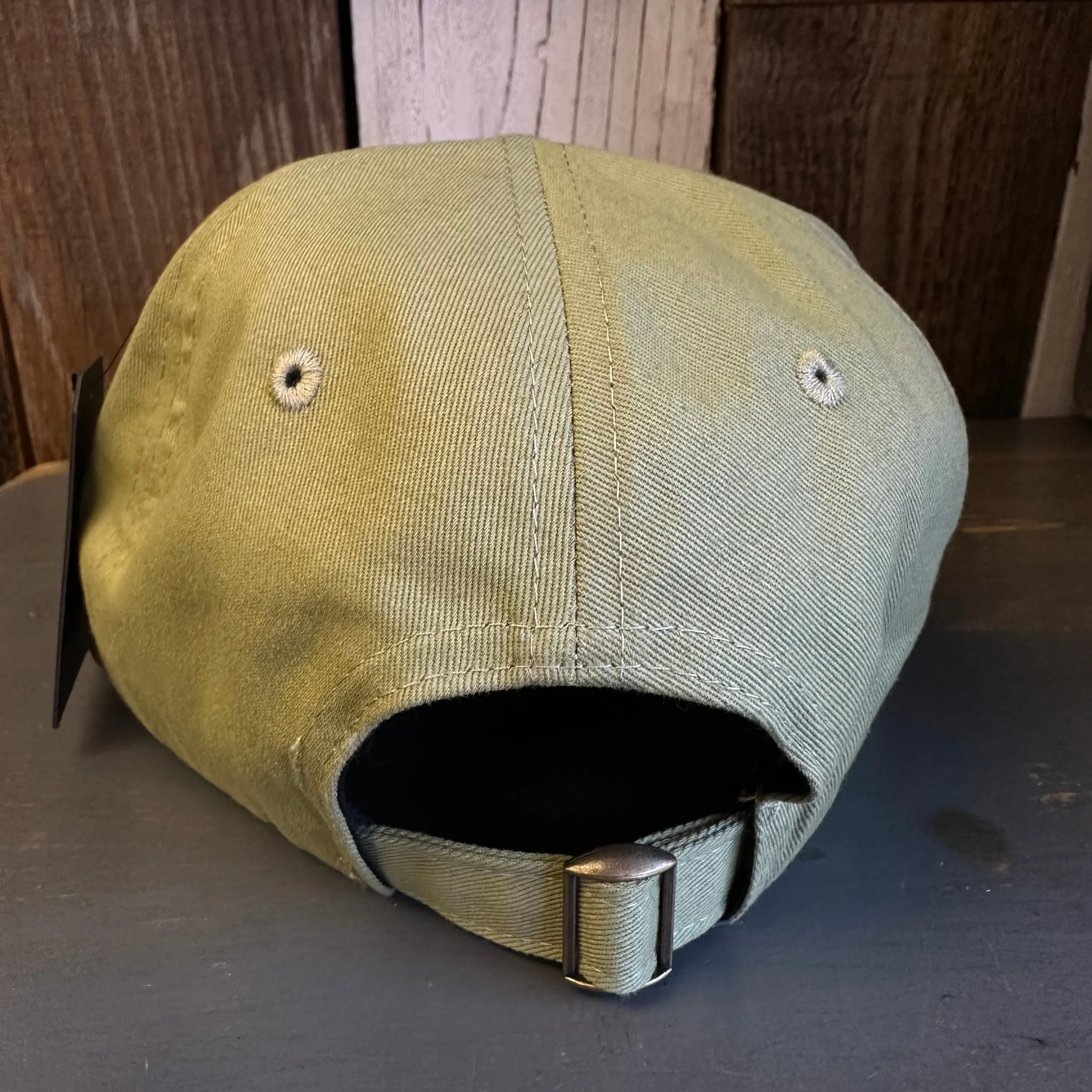 BIGFOOT ADVENTURE 6 Panel Low Profile Dad Hat - Desert Green by Brist