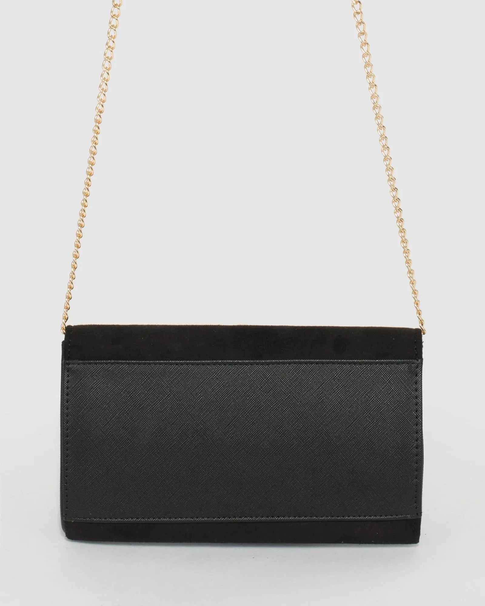 Black Serenity Clutch Bag