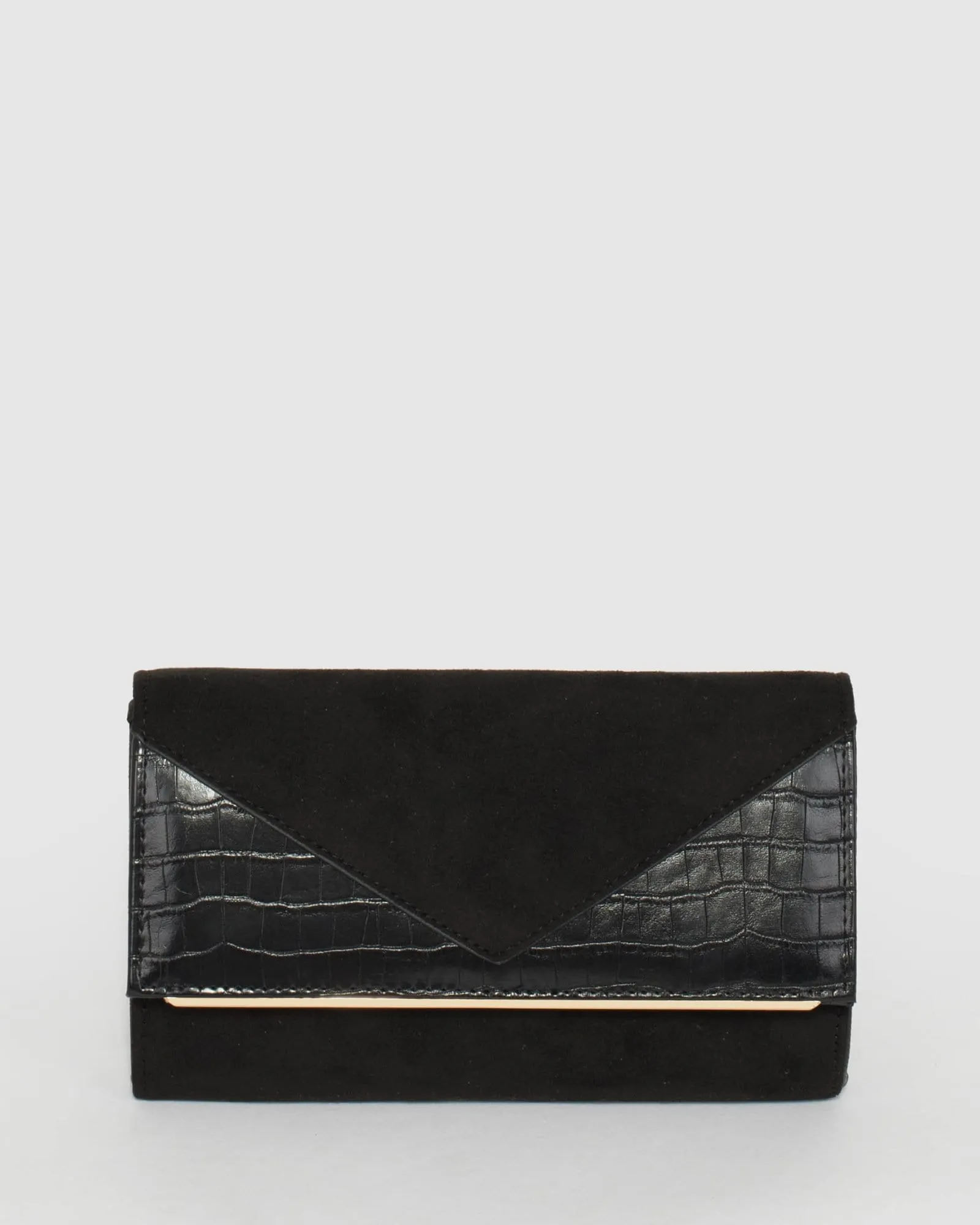 Black Serenity Clutch Bag