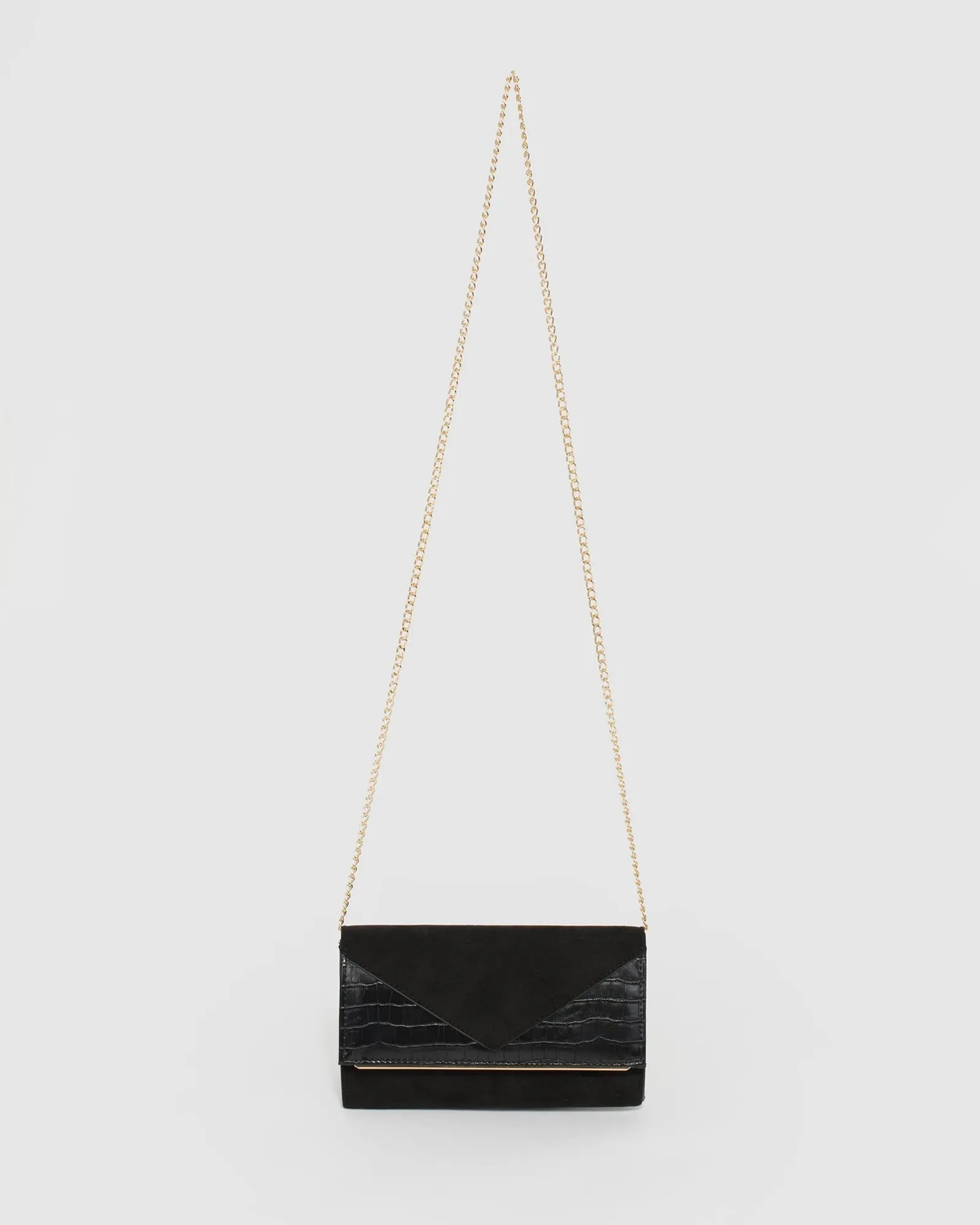 Black Serenity Clutch Bag