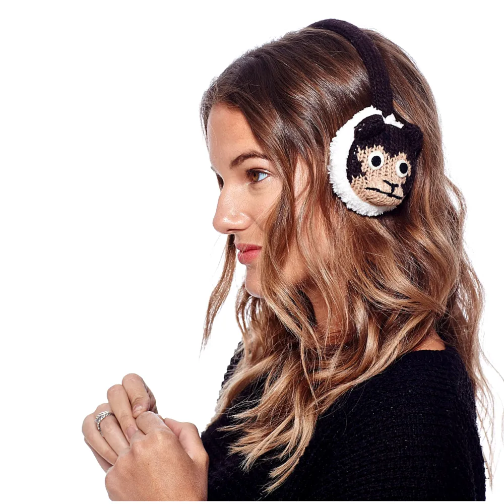 Cheeta Monkey Earmuffs