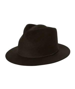 Felt Fedora Hayle- Brown Marble