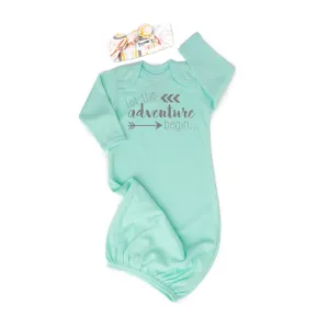 Gown Let the adventure begin Mint