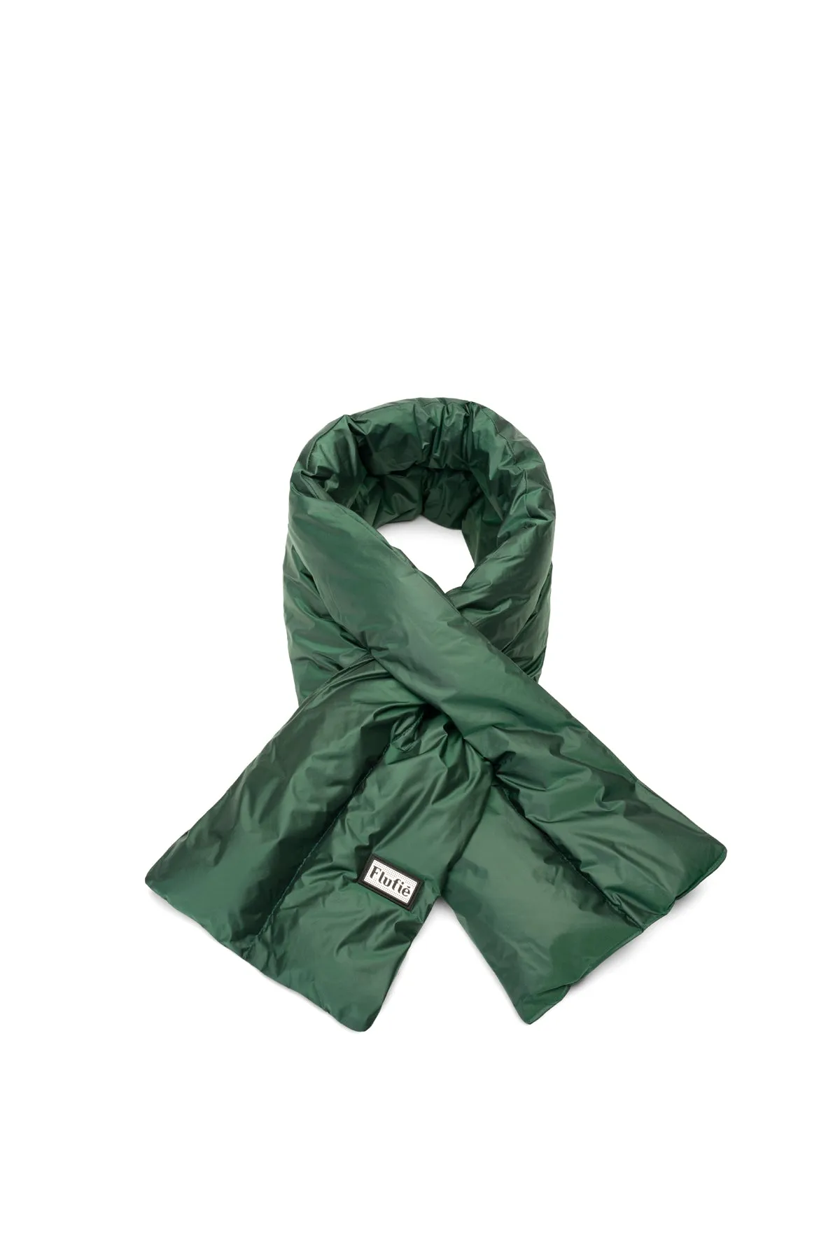 Green Metallic Pillow Scarf