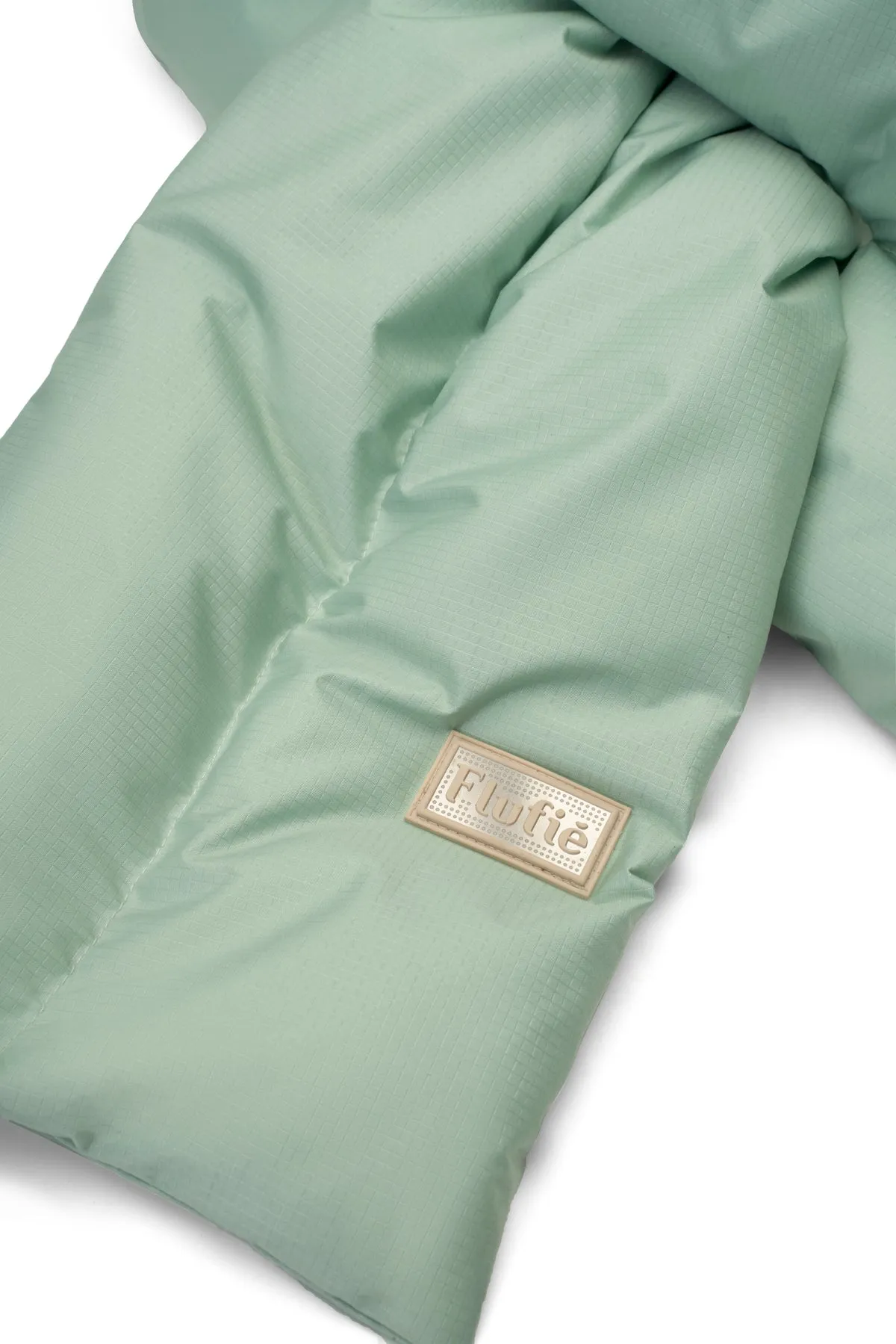 Mint Shiny Pillow Scarf