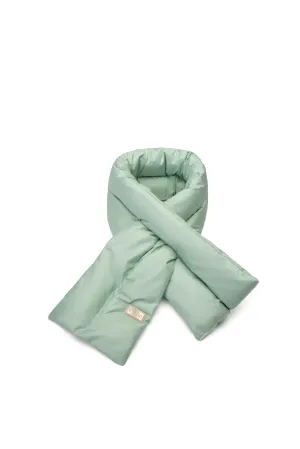 Mint Shiny Pillow Scarf