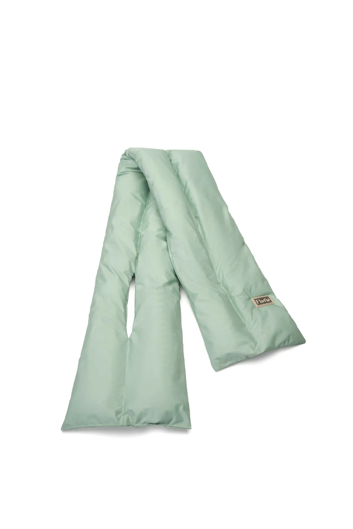 Mint Shiny Pillow Scarf