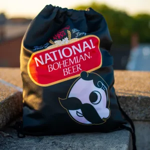 National Bohemian Beer / Drawstring Tailgater Bag
