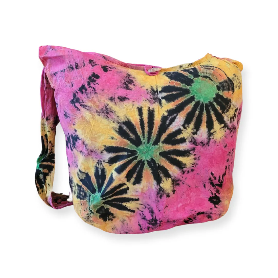 Tie Dye Bag Hobo Tote Cross body Sling Shoulder Bags Festival