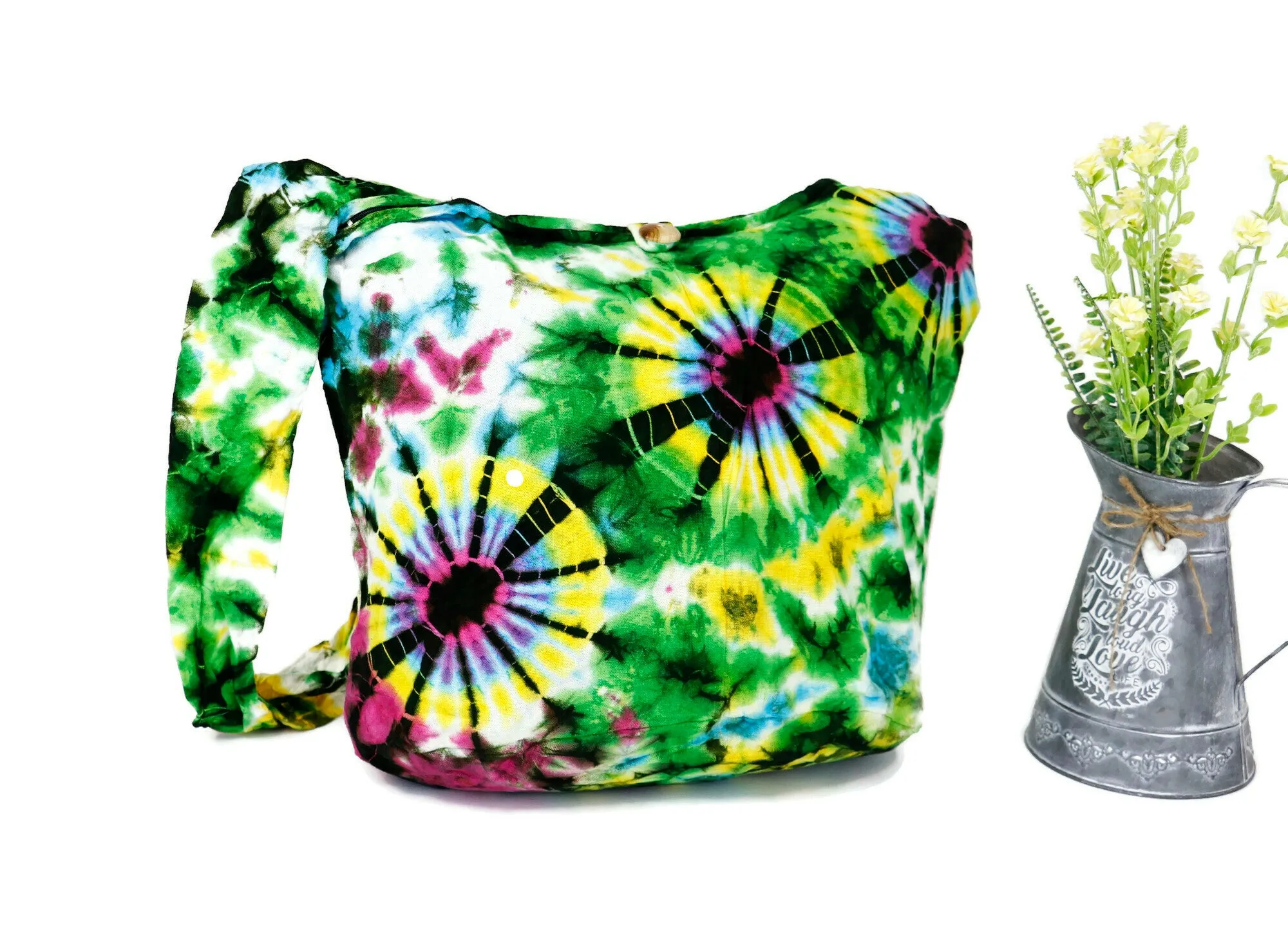 Tie Dye Bag Hobo Tote Cross body Sling Shoulder Bags Festival