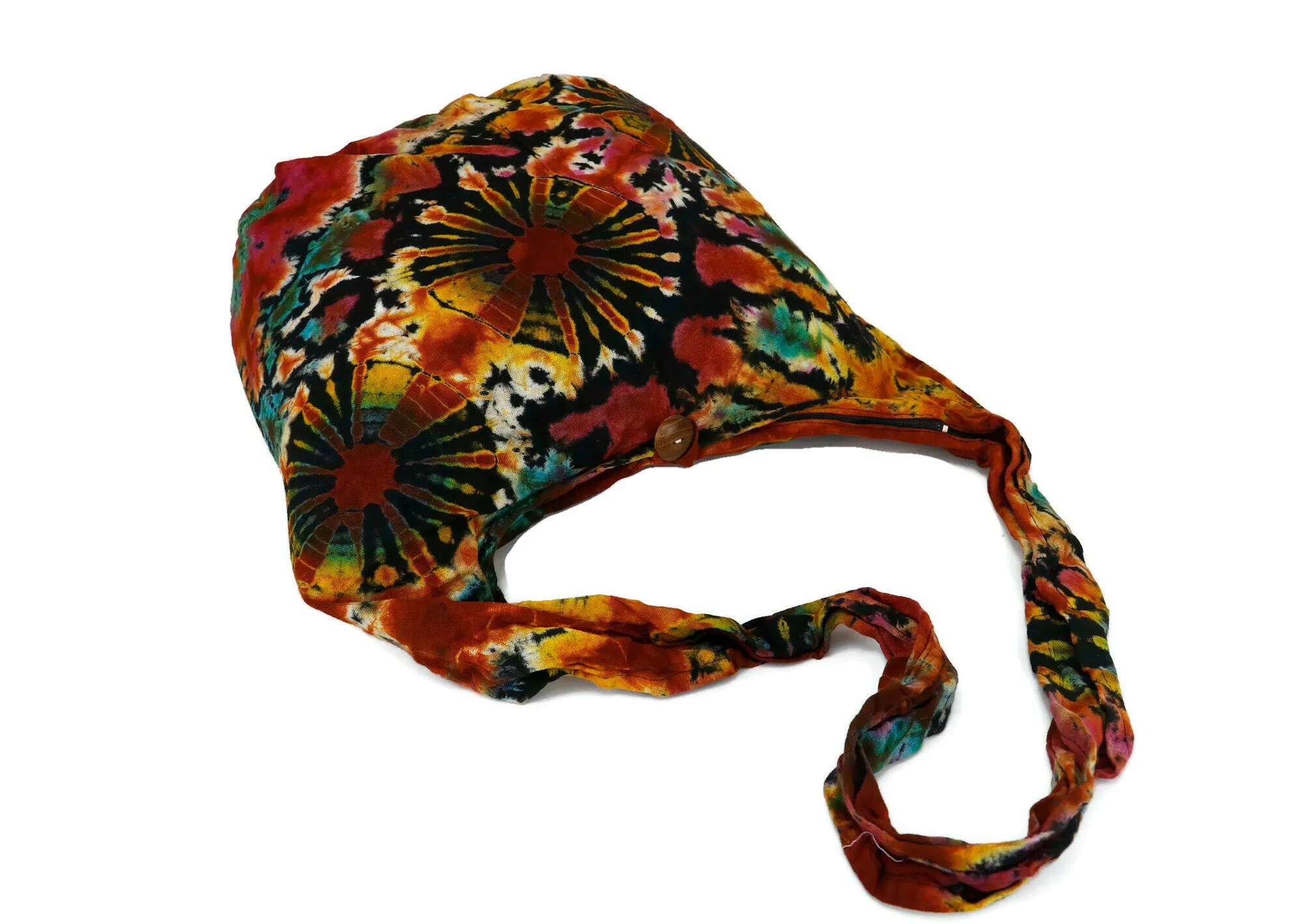 Tie Dye Bag Hobo Tote Cross body Sling Shoulder Bags Festival