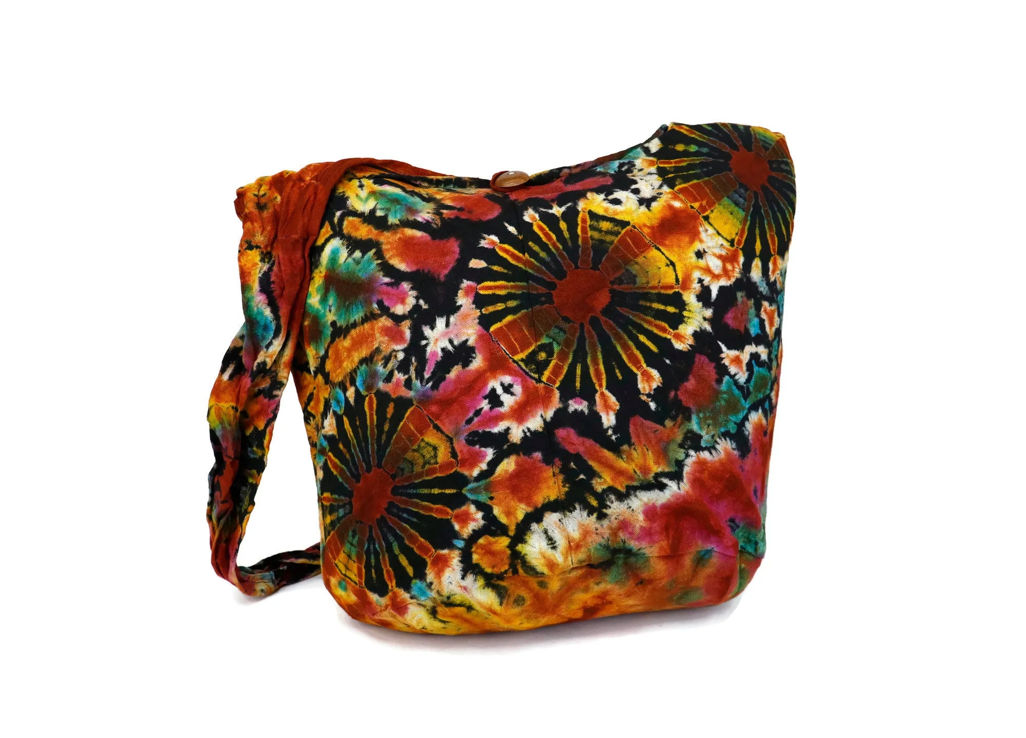 Tie Dye Bag Hobo Tote Cross body Sling Shoulder Bags Festival