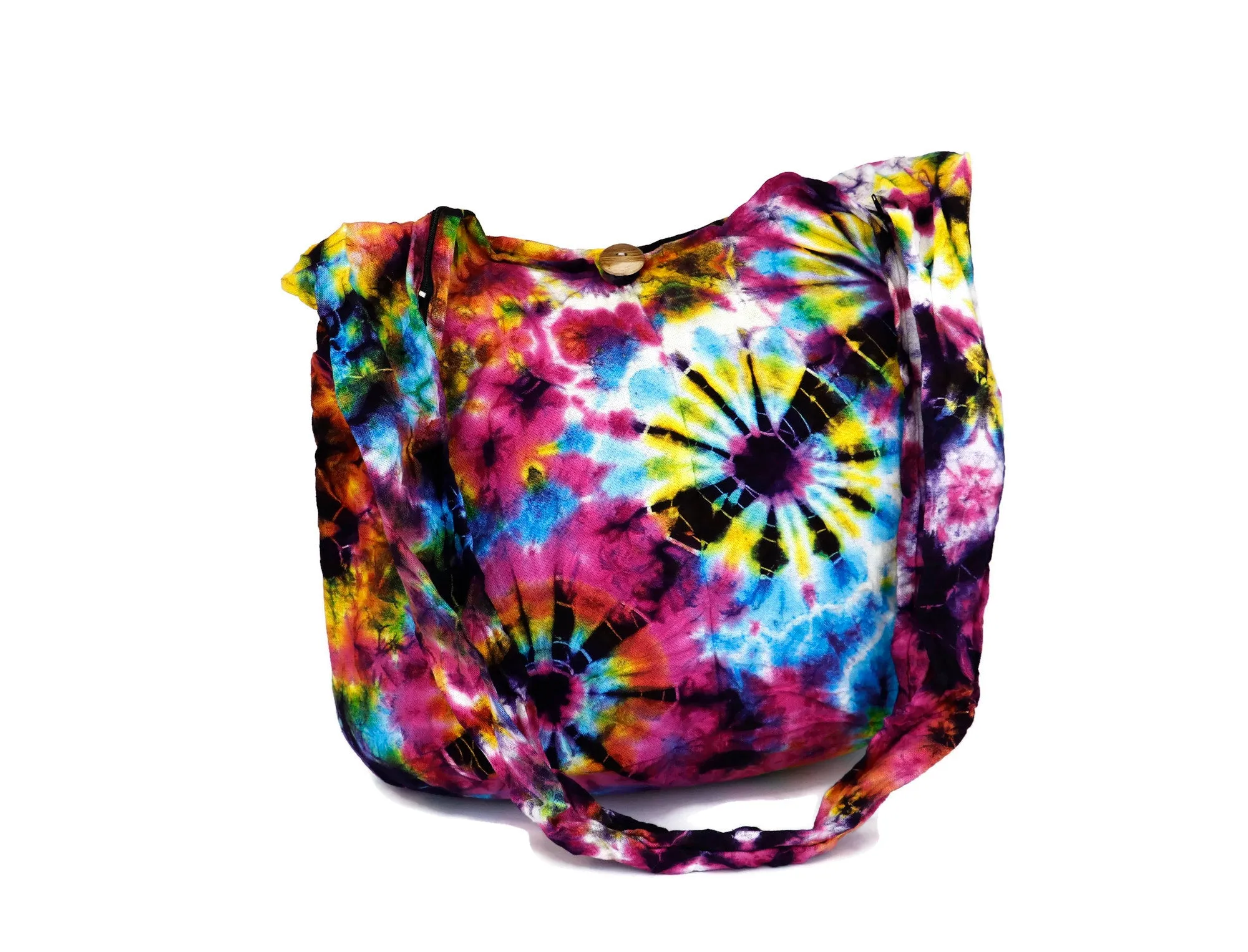 Tie Dye Bag Hobo Tote Cross body Sling Shoulder Bags Festival