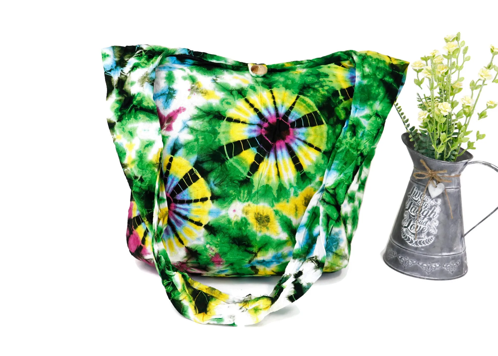 Tie Dye Bag Hobo Tote Cross body Sling Shoulder Bags Festival