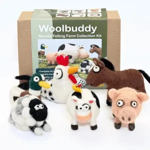 Woolbuddy Farm Adventure Needle Felting Kit